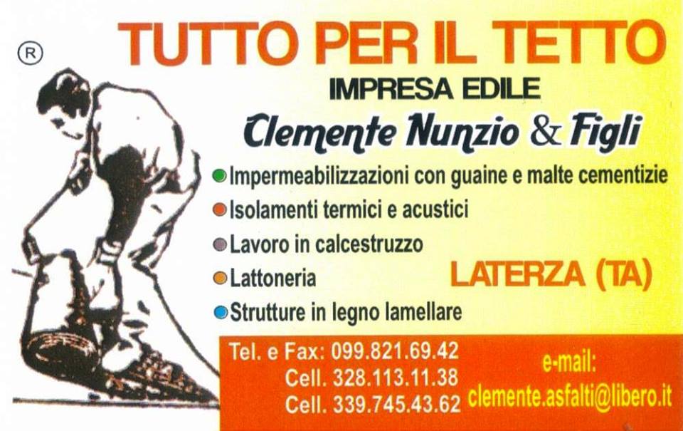 Clemente Nunzio - Impermeabilizzazioni